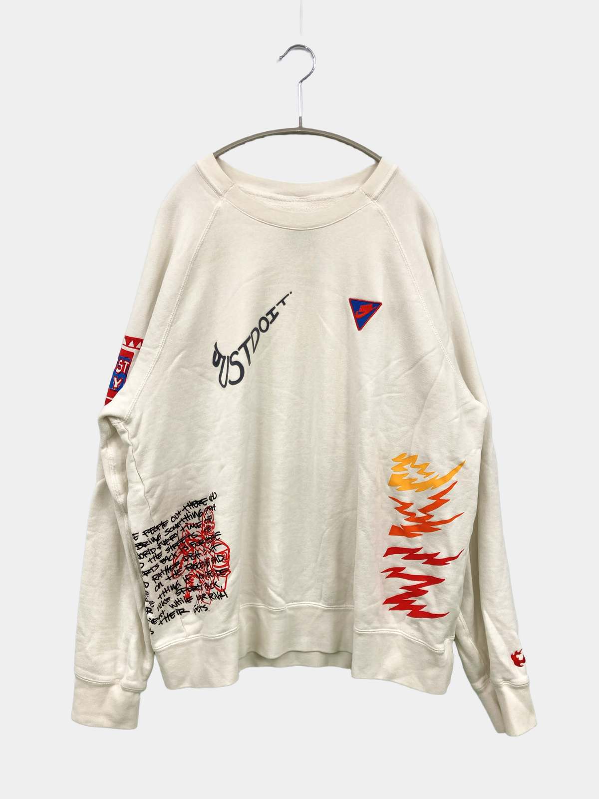 アーセナル Nike トレーニングスウェット 赤 古着　ナイキ　ドリルトップ 楽天市場】赤タグ（ブランドナイキ（NIKE））（スウェット・トレーナー