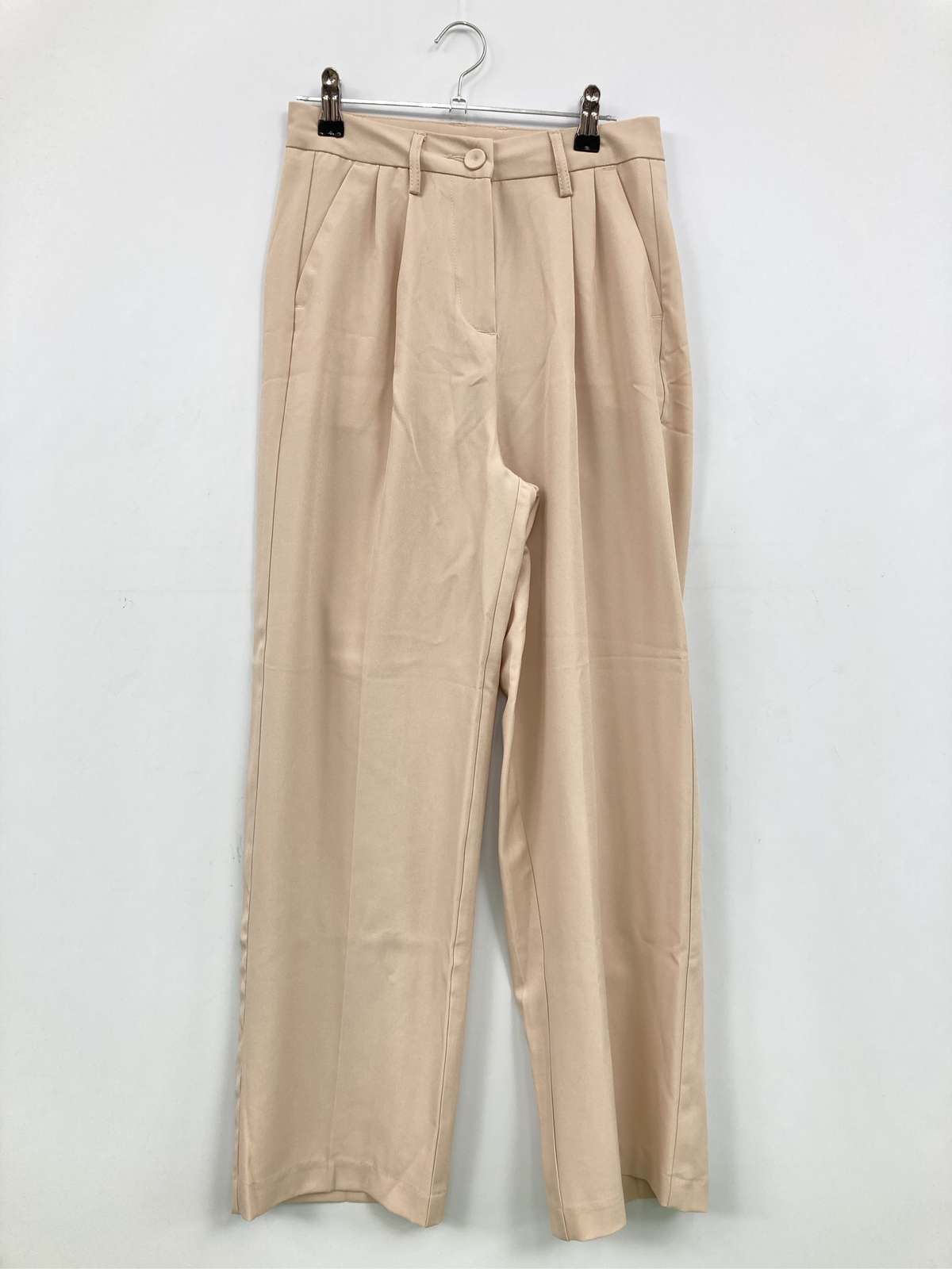 【中古】スラックス M アイボリー レディース