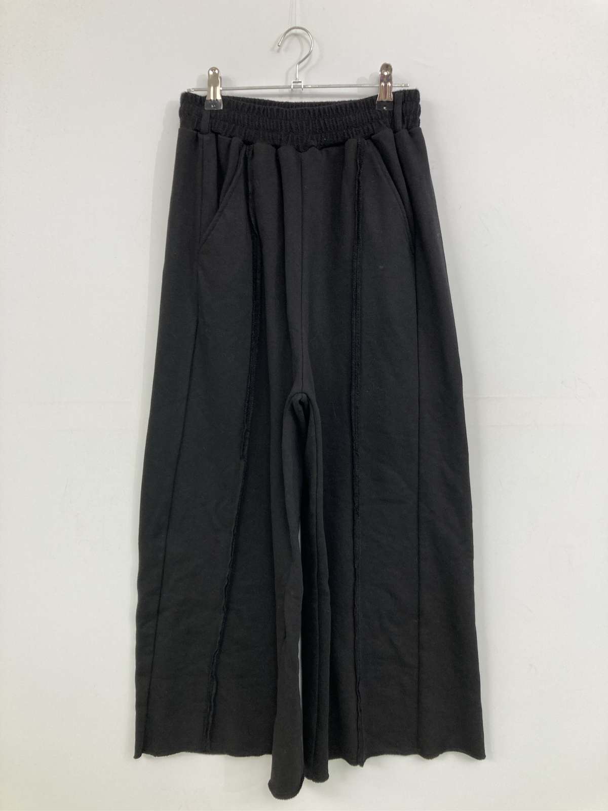 【中古】Happy John ハッピージョン パンツ S ブラック レディース