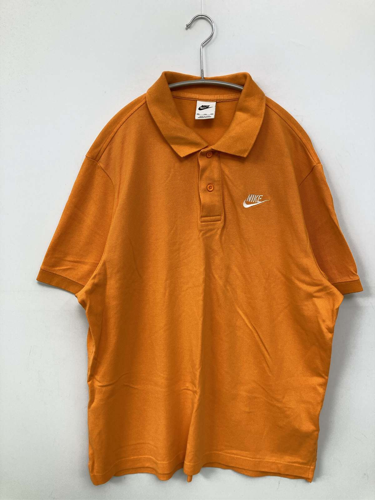 【中古】NIKE ナイキ ポロシャツ XXL オレンジ レディース
