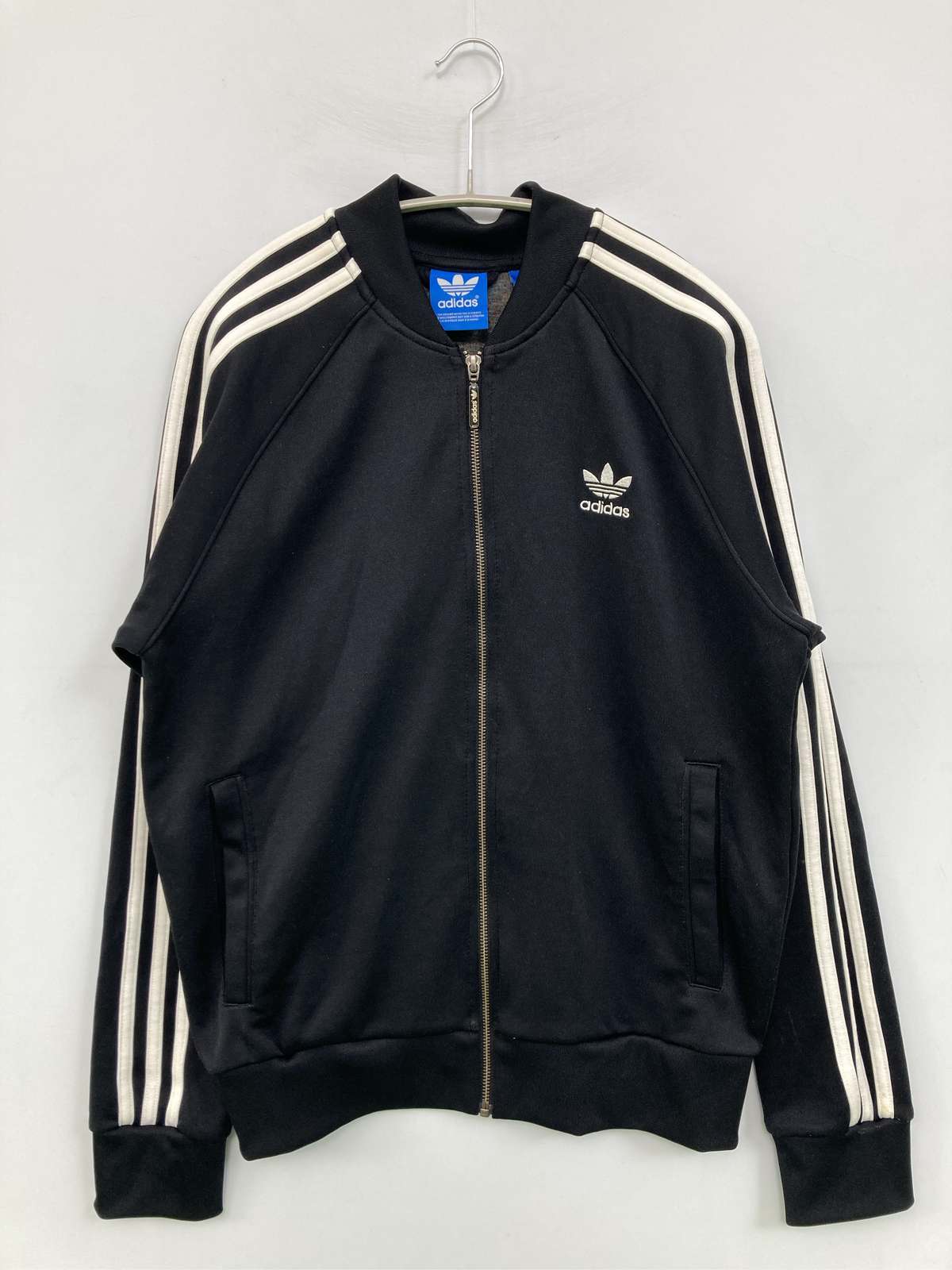 【中古】adidas アディダス ジャージ/トラックジャケット 0 ブラック レディース