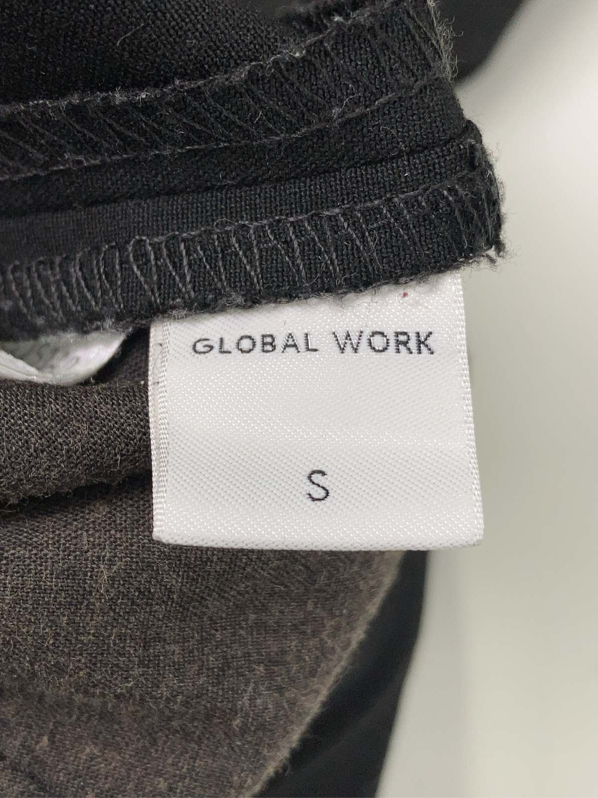 【中古】GLOBAL WORK グローバルワーク スラックス S ブラック レディース ブランド古着 digdig-10081884 digdig 楽天市場店 サンプル画像3