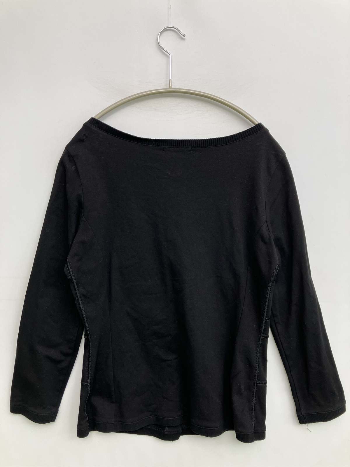 中古 BURBERRY LONDON バーバリーロンドン カーディガン ボレロ 1 ブラック 無地 ワンポイント ミドル丈 長袖 digdig-10028946 digdig 楽天市場店 サンプル画像2