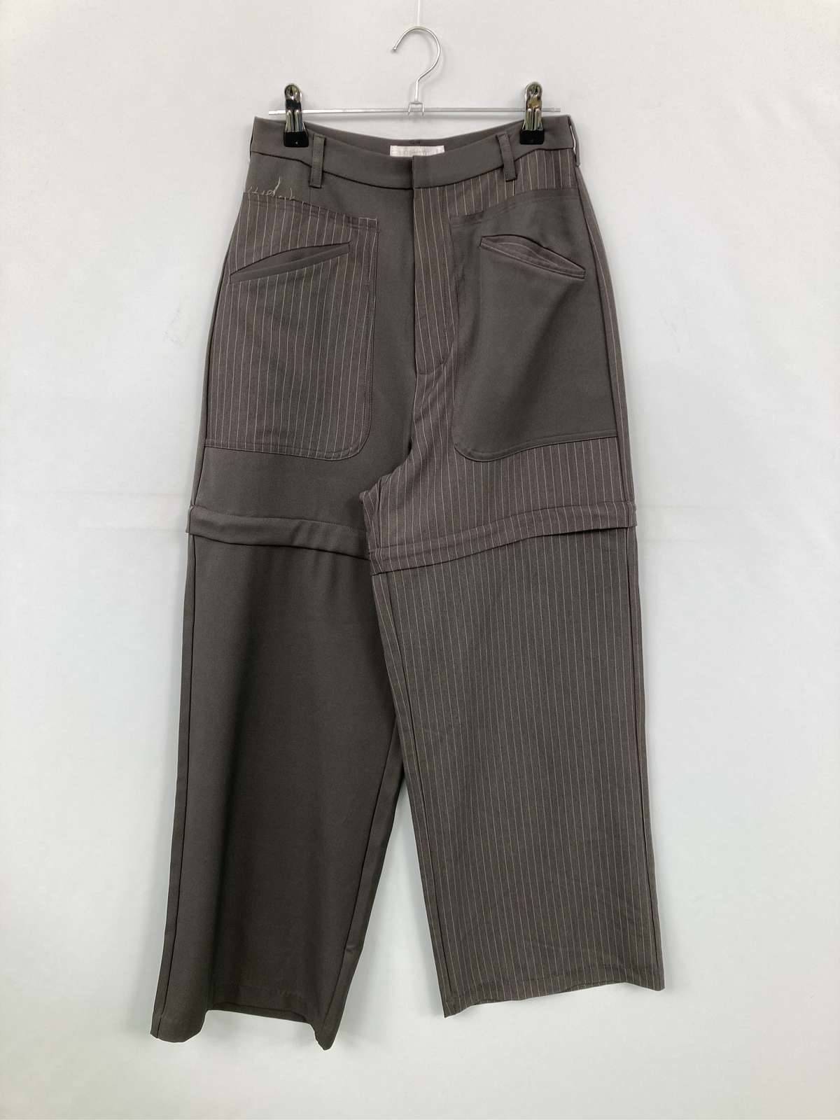 【中古】Uenui ウニュイ スラックス S グレー レディース