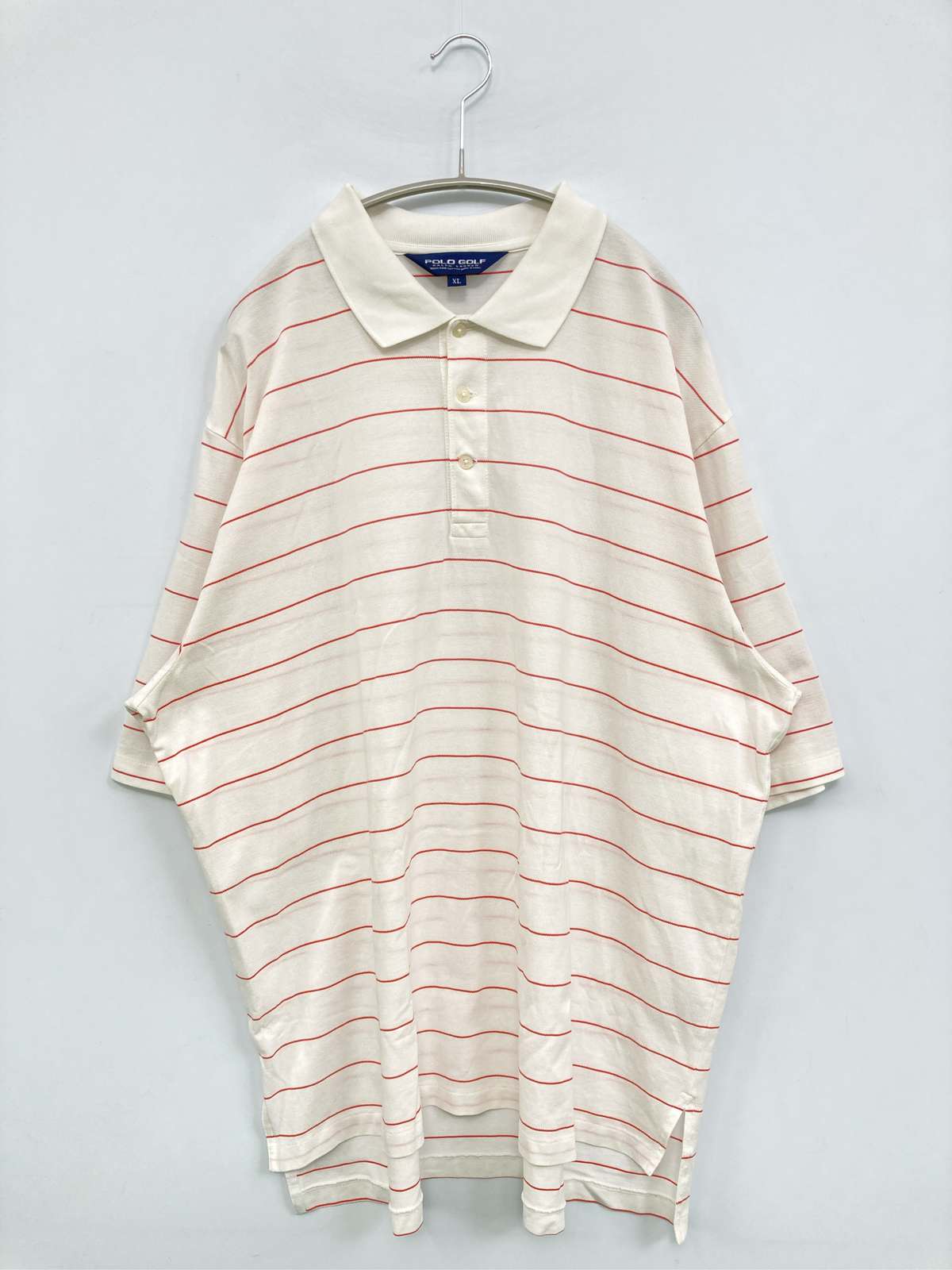 【中古】POLO GOLF RALPH LAUREN ポロゴルフラルフローレン ポロシャツ XL アイボ...
