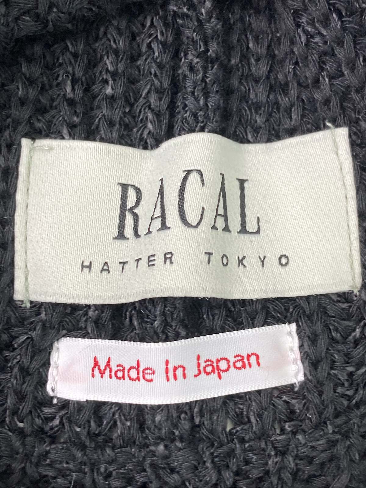 【中古】RACAL ラカル ニットキャップ/ビーニー Free ブラック レディース