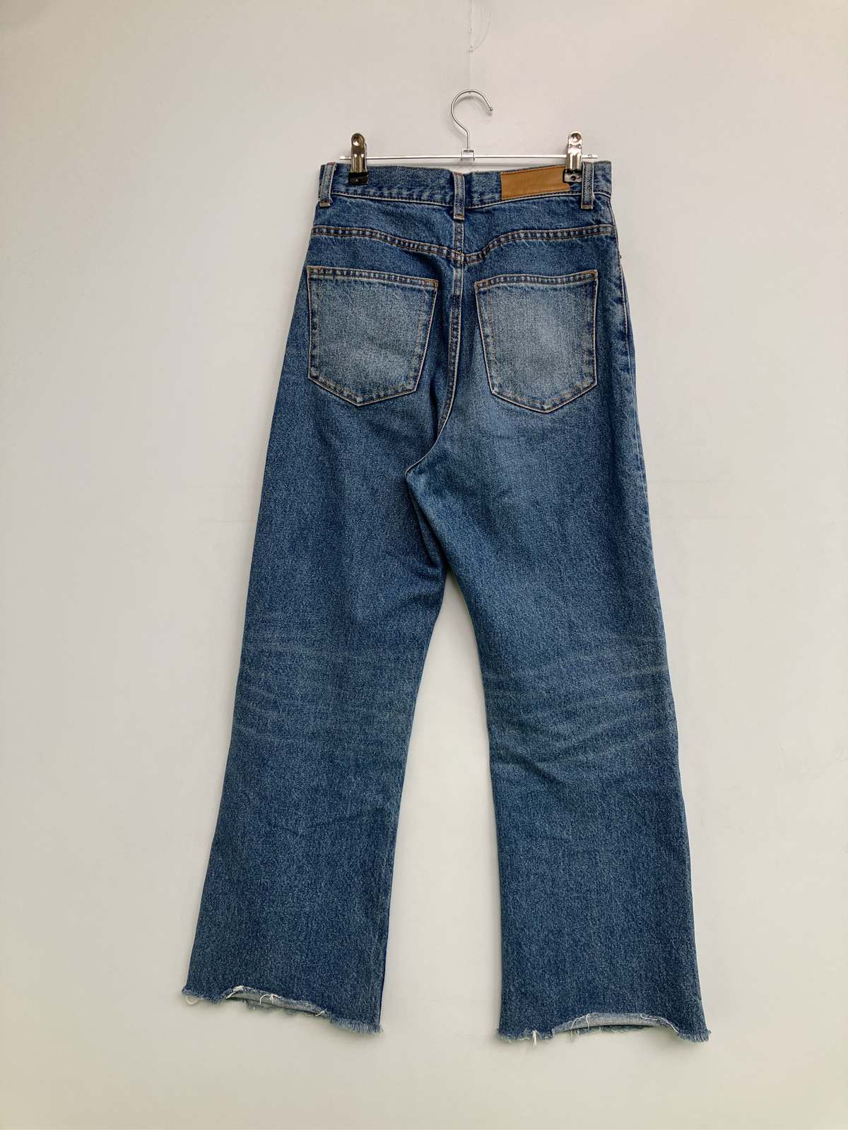【中古】Mila Owen ミラオーウェン デニムパンツ 0 ブルー フルレングス 無地 スタンダード ストレート レギュラー ヴィンテージ レディース digdig-10050859 digdig 楽天市場店 サンプル画像2