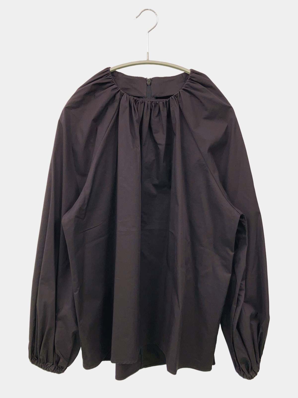 UNITED ARROWS ノーカラー ブラウス　紺色 楽天市場】ノーカラー ブラウス（ブランドユナイテッドアローズ