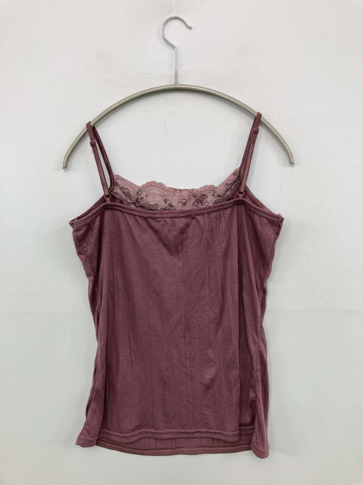【中古】CHERRY POP キャミソール L バスト86～94　身長154～162 レッド レディース