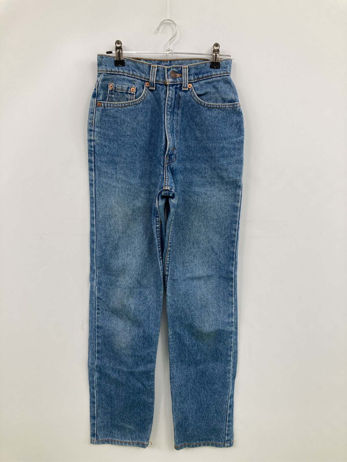 【中古】LEVI STRAUSS & CO. リーバイストラウスアンドカンパニー デニムパンツ W28 L31 ブルー レディース