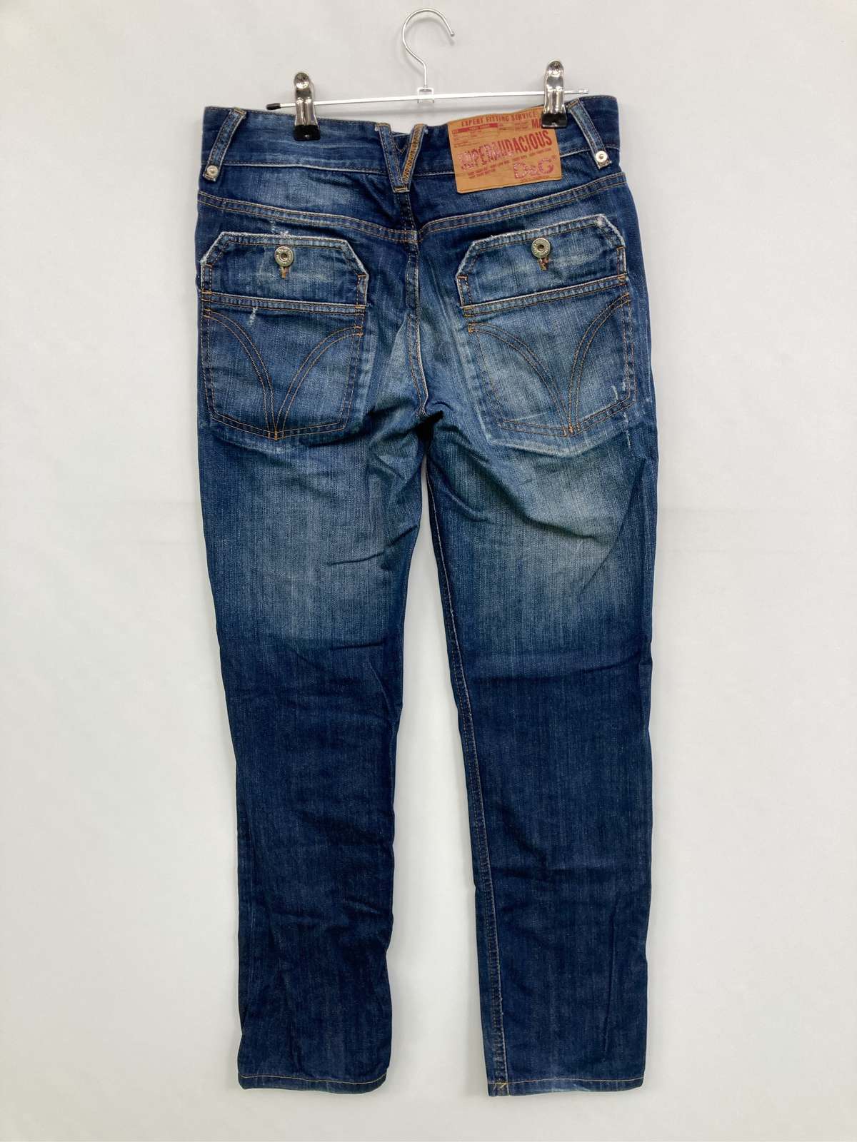 【中古】DOLCE &GABBANA ドルチェアンドガッバーナ デニムパンツ 31 ブルー フルレ...