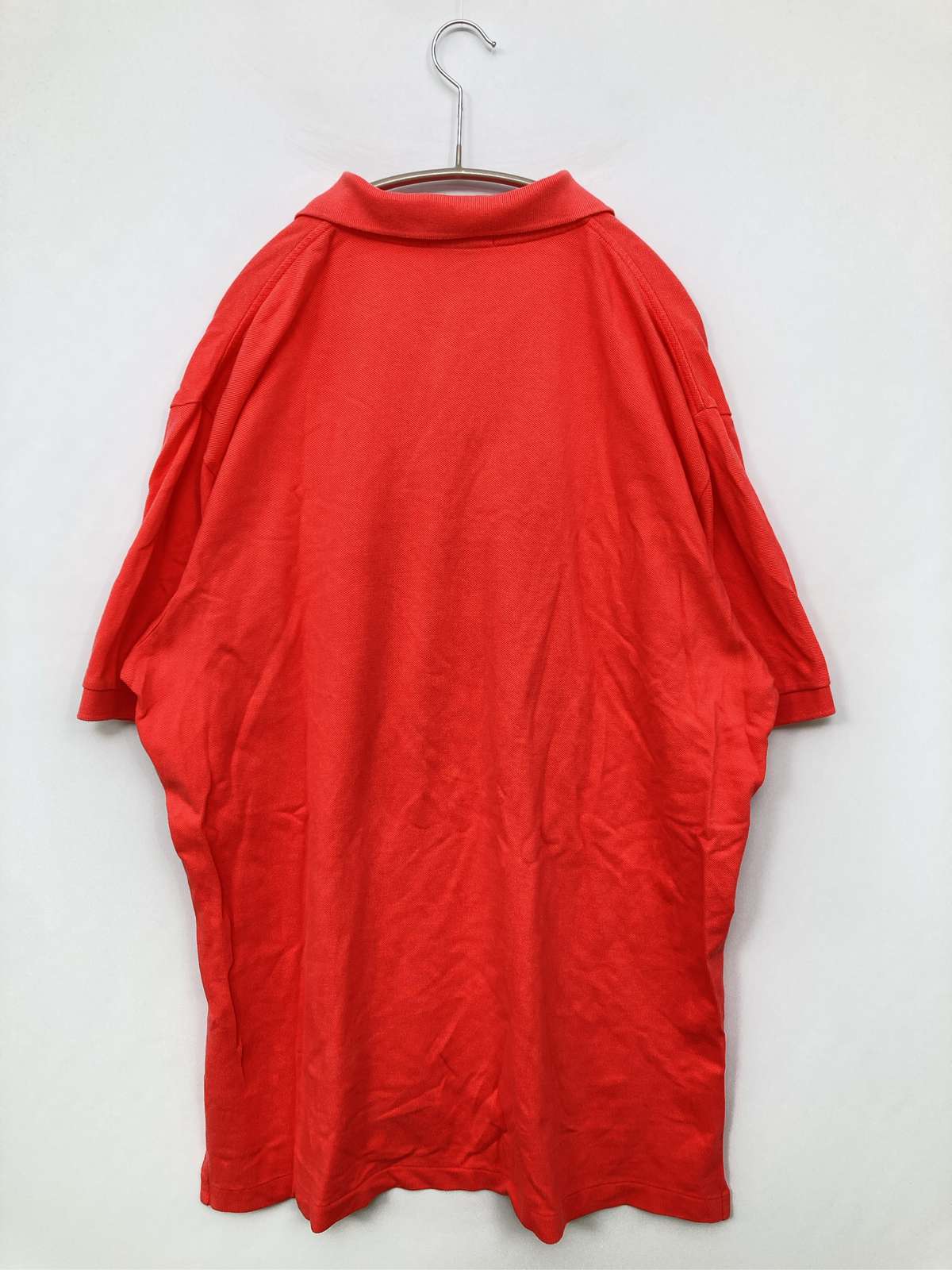 digdig 楽天市場店の【中古】Alan Flusser ポロシャツ XL レッド 無地 ワンポイント 半袖 レディース｜アングル2