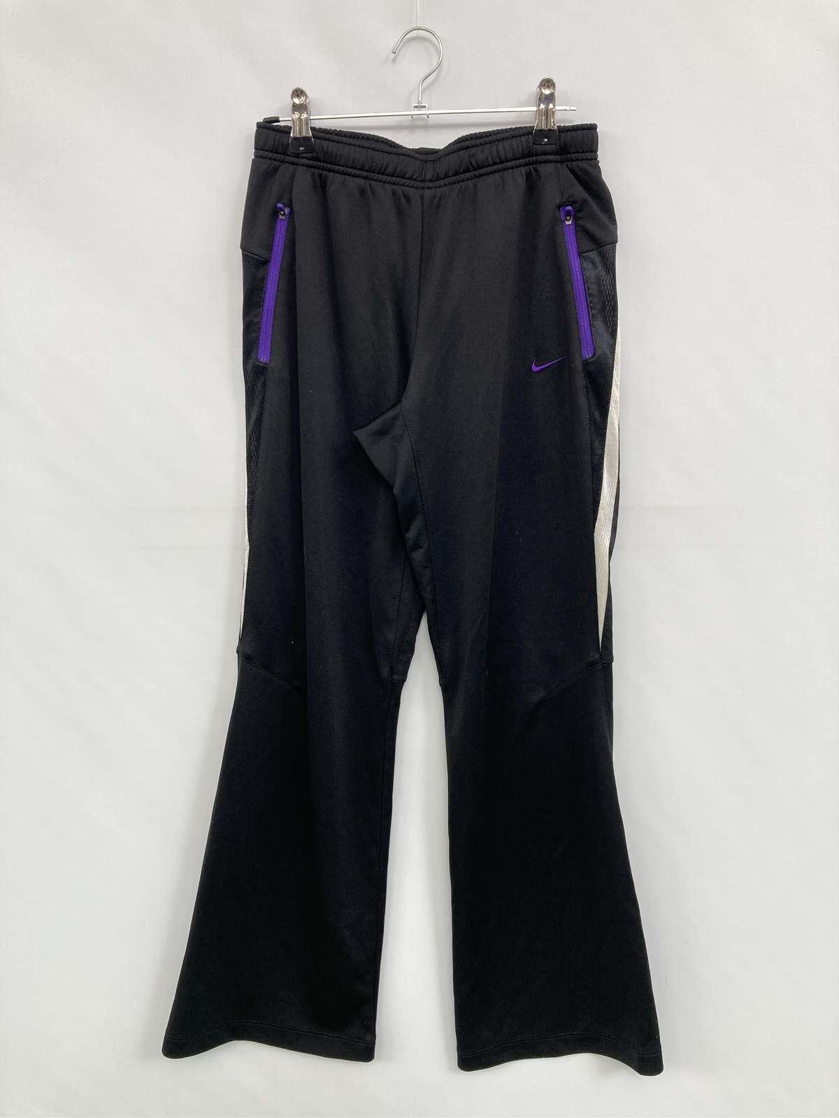 NIKE - 【中古】NIKE ナイキ ジャージ/トラックパンツ M ブラック レディース