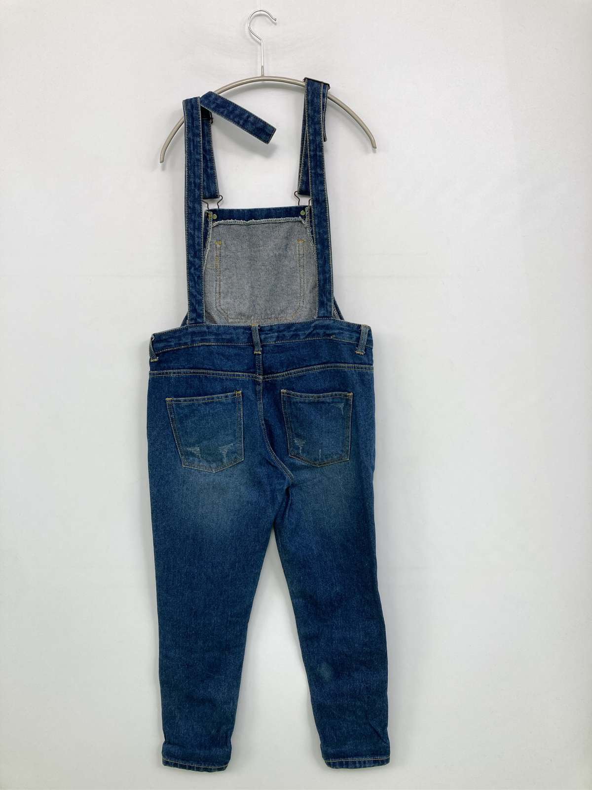 digdig 楽天市場店の【中古】wednesday サロペット/オーバーオール S ブルー フルレングス デニム レディース｜アングル2