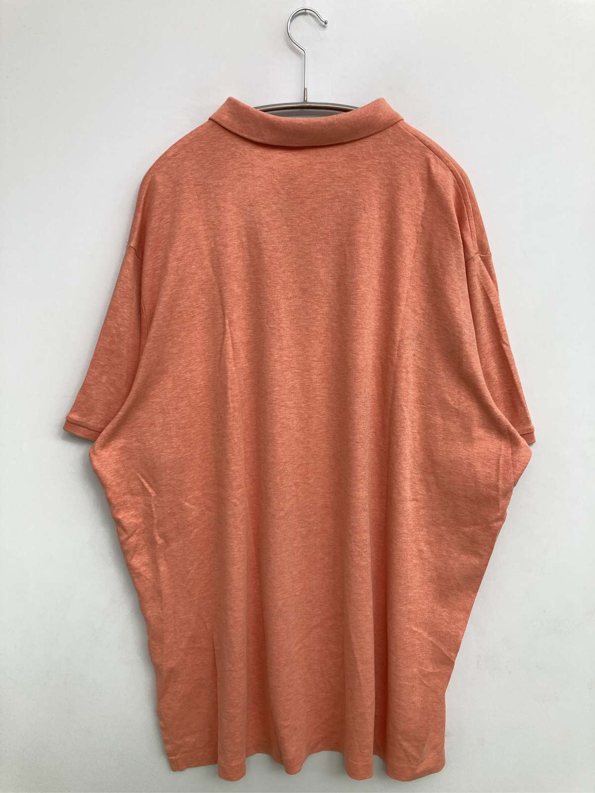 digdig 楽天市場店の【中古】Polo Ralph Lauren ポロラルフローレン ポロシャツ XXL オレンジ 無地 ワンポイント 半袖 メンズ｜アングル2