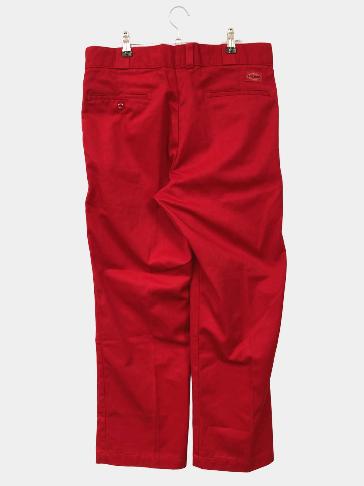 【中古】Dickies ディッキーズ スラックス レッド メンズ レディース