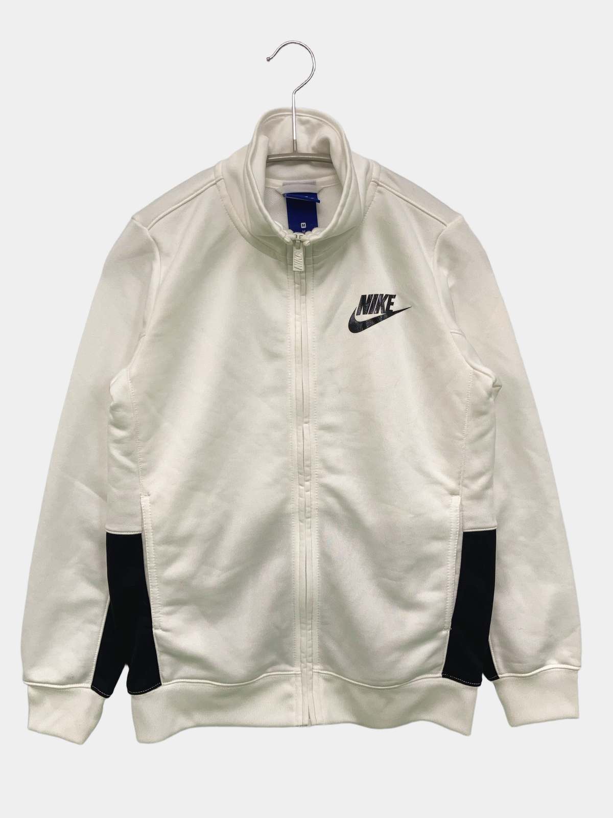 【中古】NIKE ナイキ ジャージ/トラックジャケット M ホワイト メンズ レディース ブランド古着 送料無料