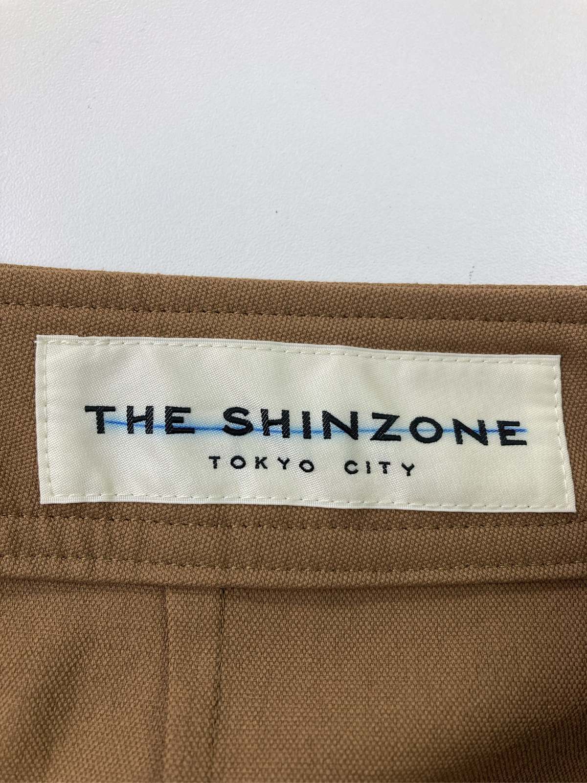 【中古】THE SHINZON ザシンゾーン ロングスカート 34 ブラウン レディース