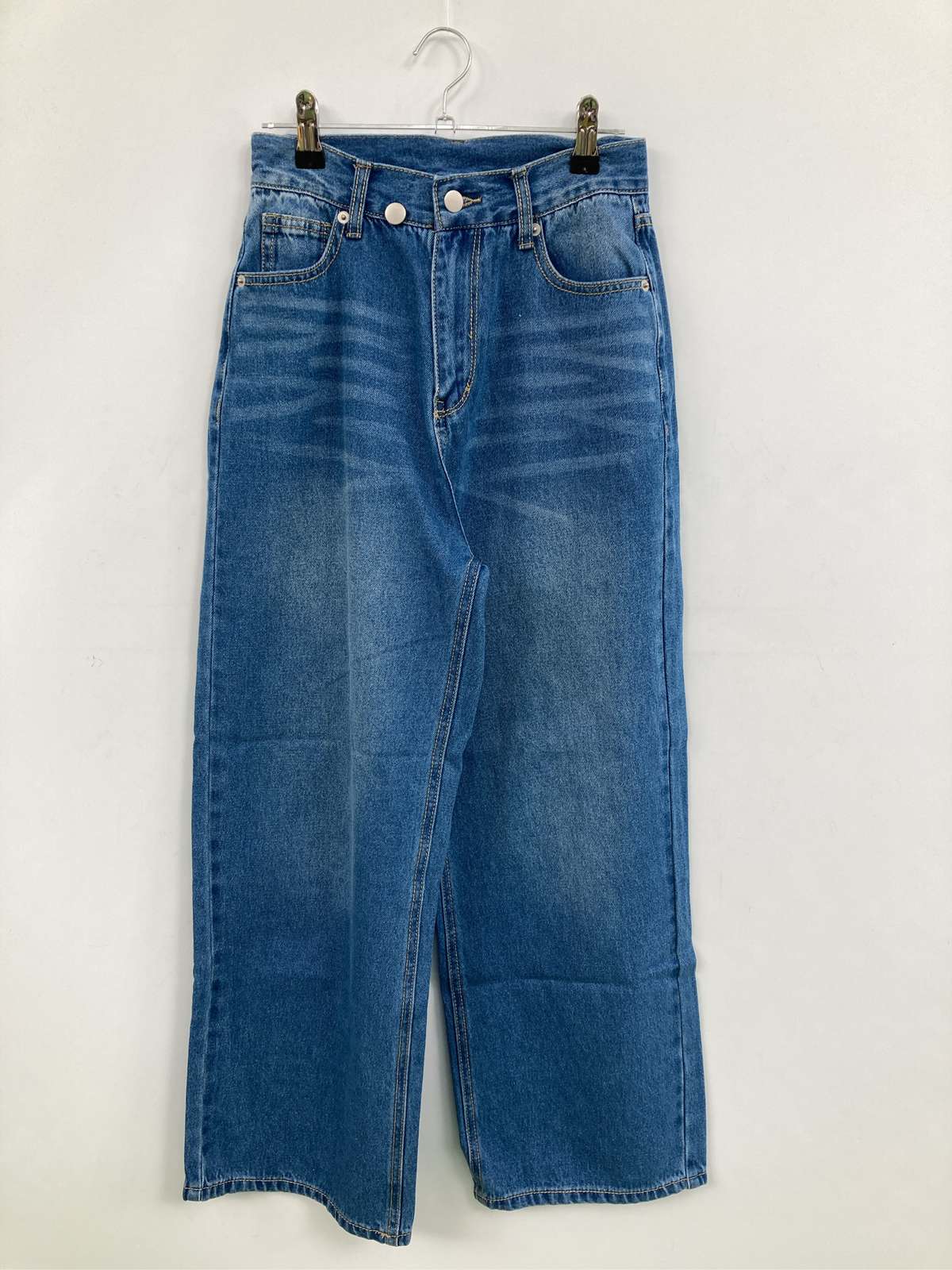 乐天商城 - 【中古】GeeRA ジーラ デニムパンツ S ウエスト59〜63 ブルー レディース