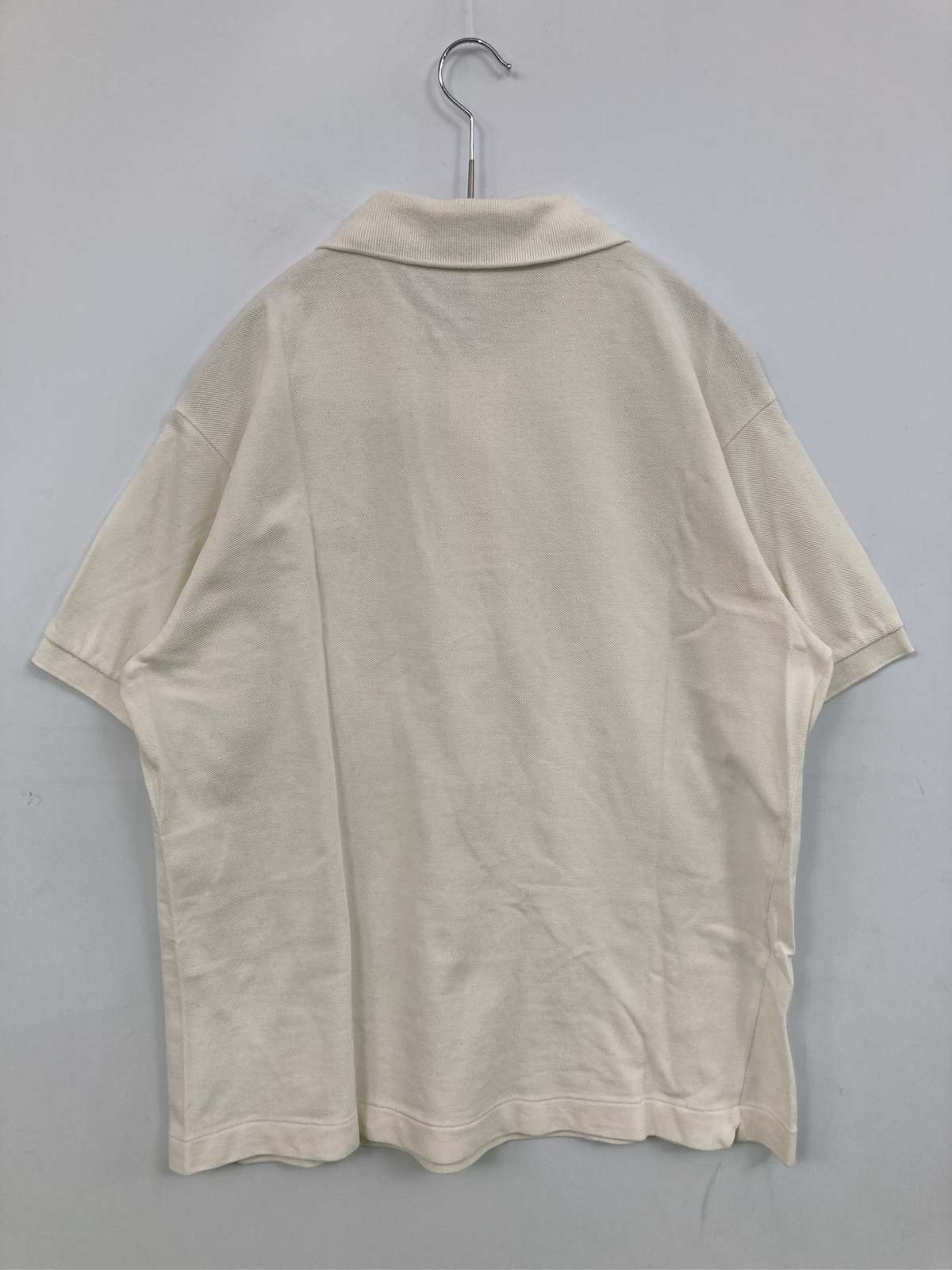 digdig 楽天市場店の【中古】LACOSTE ラコステ ポロシャツ FR 4/US M ホワイト メンズ｜アングル2