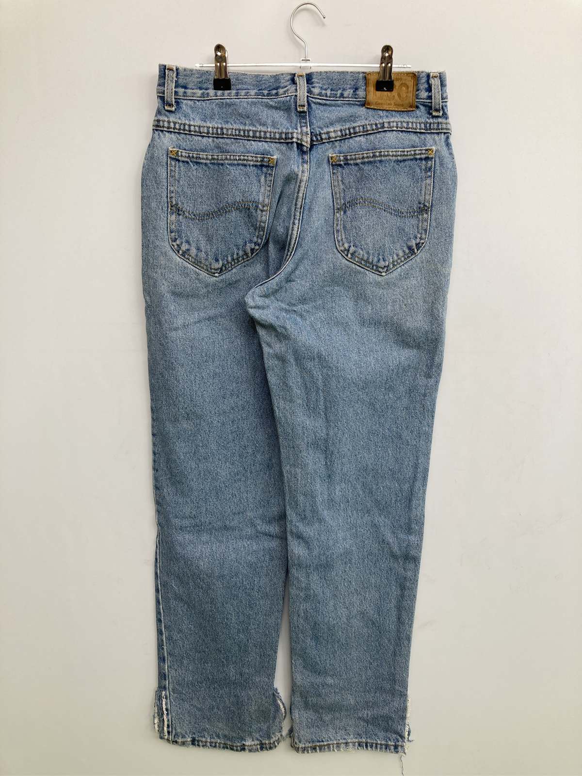 【中古】Lee リー デニムパンツ 31X32 ブルー レディース