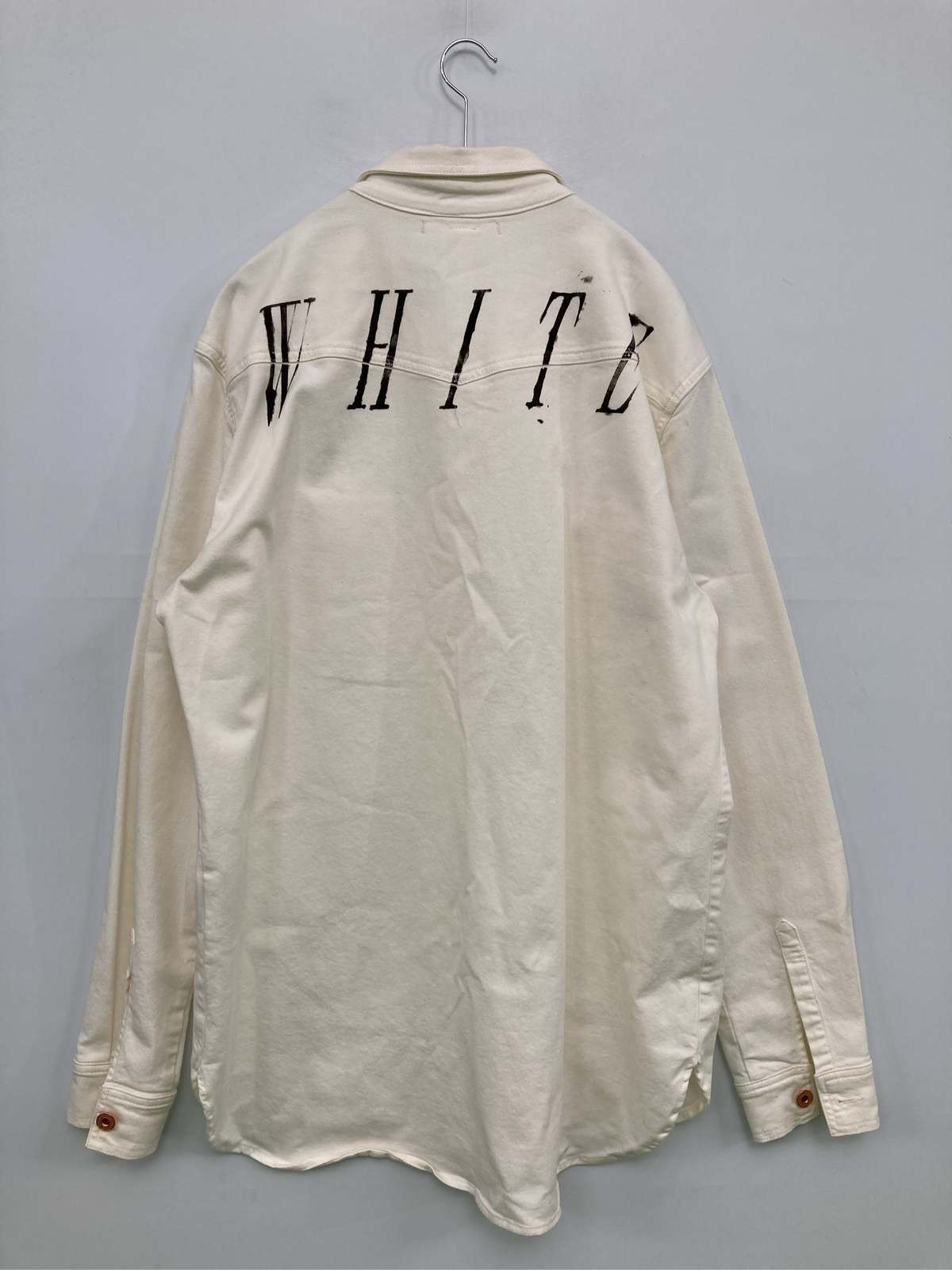 希少モデルoff-white⭐️オフホワイトデニムジャケット⭐️レディース38… 楽天市場】off white オフホワイト デニム ジャケットの通販