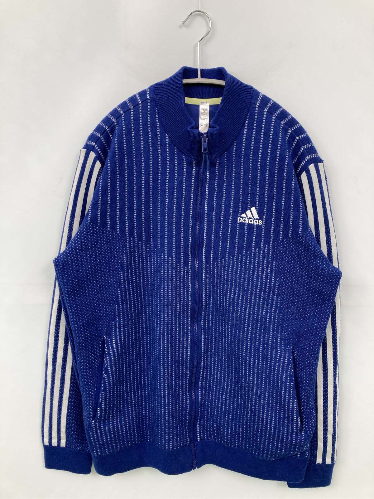 【中古】adidas アディダス ジャージ/トラックジャケット L ブルー メンズ