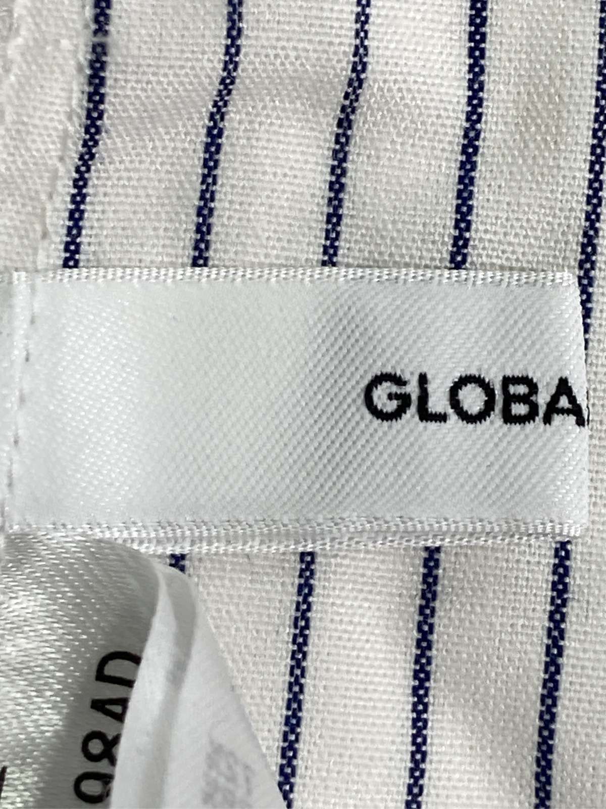 【中古】GLOBAL WORK グローバルワーク シャツ/ブラウス L ホワイト ストライプ柄 長袖 ミドル丈 レギュラーカラー レディース digdig-10066747 digdig 楽天市場店 サンプル画像3