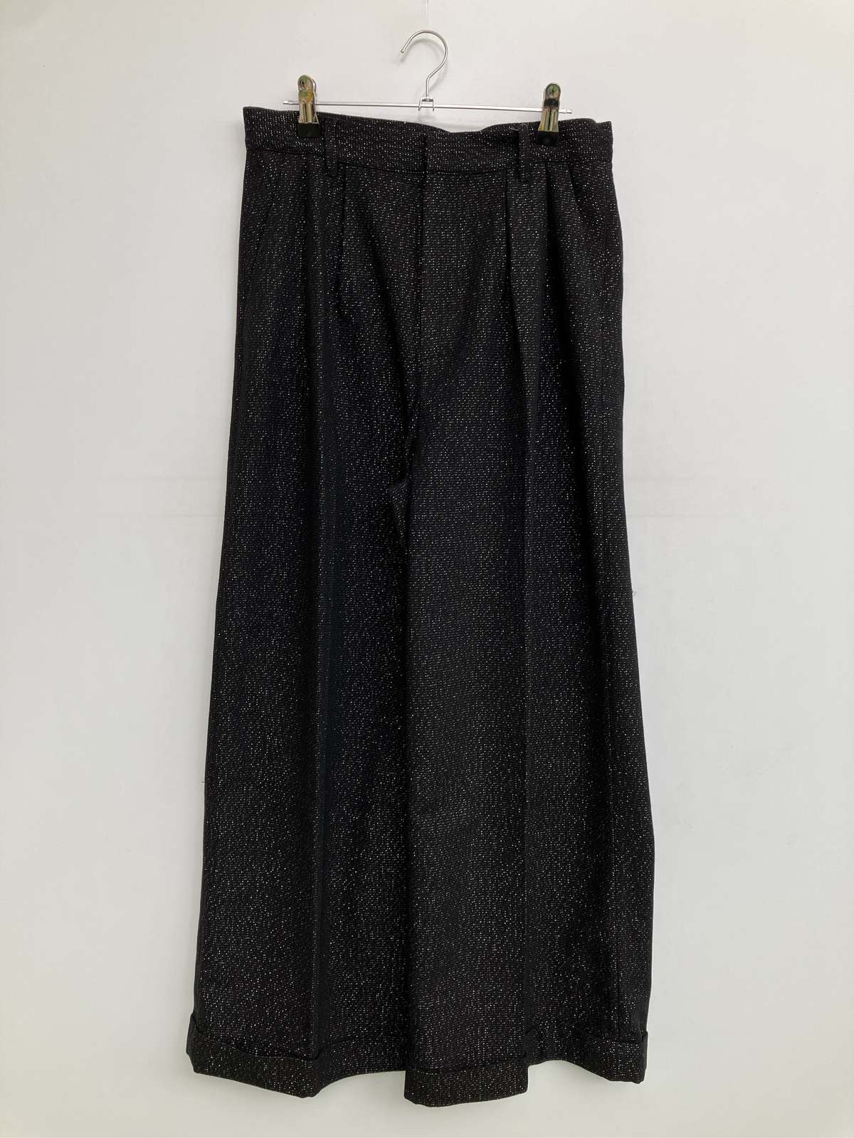 Camphor wood カンファーウッド スラックス M ブラック メンズ