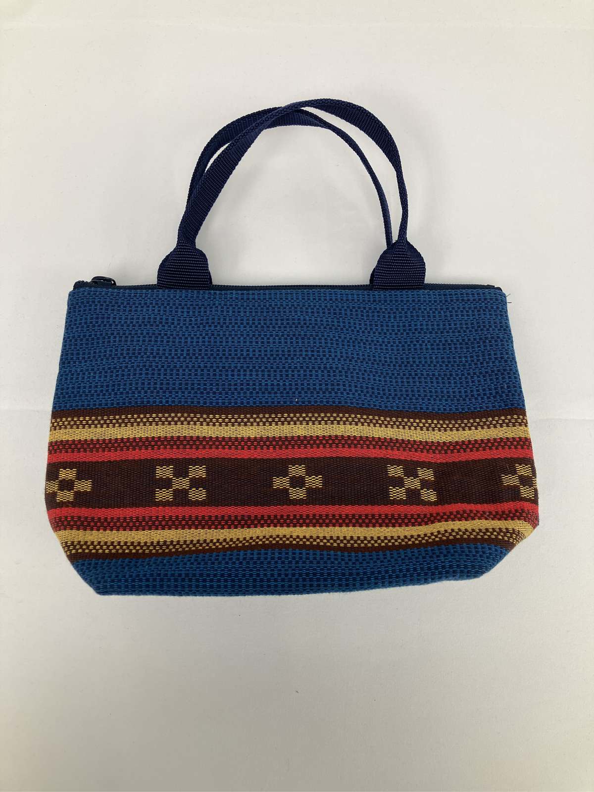 【中古】ハンドバッグ ブルー レディース