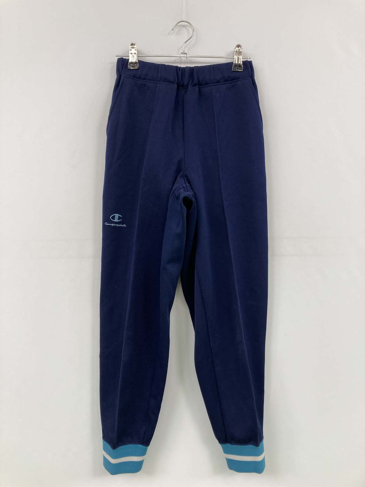 【中古】Champion チャンピオン ジャージ/トラックパンツ S ネイビー レディース