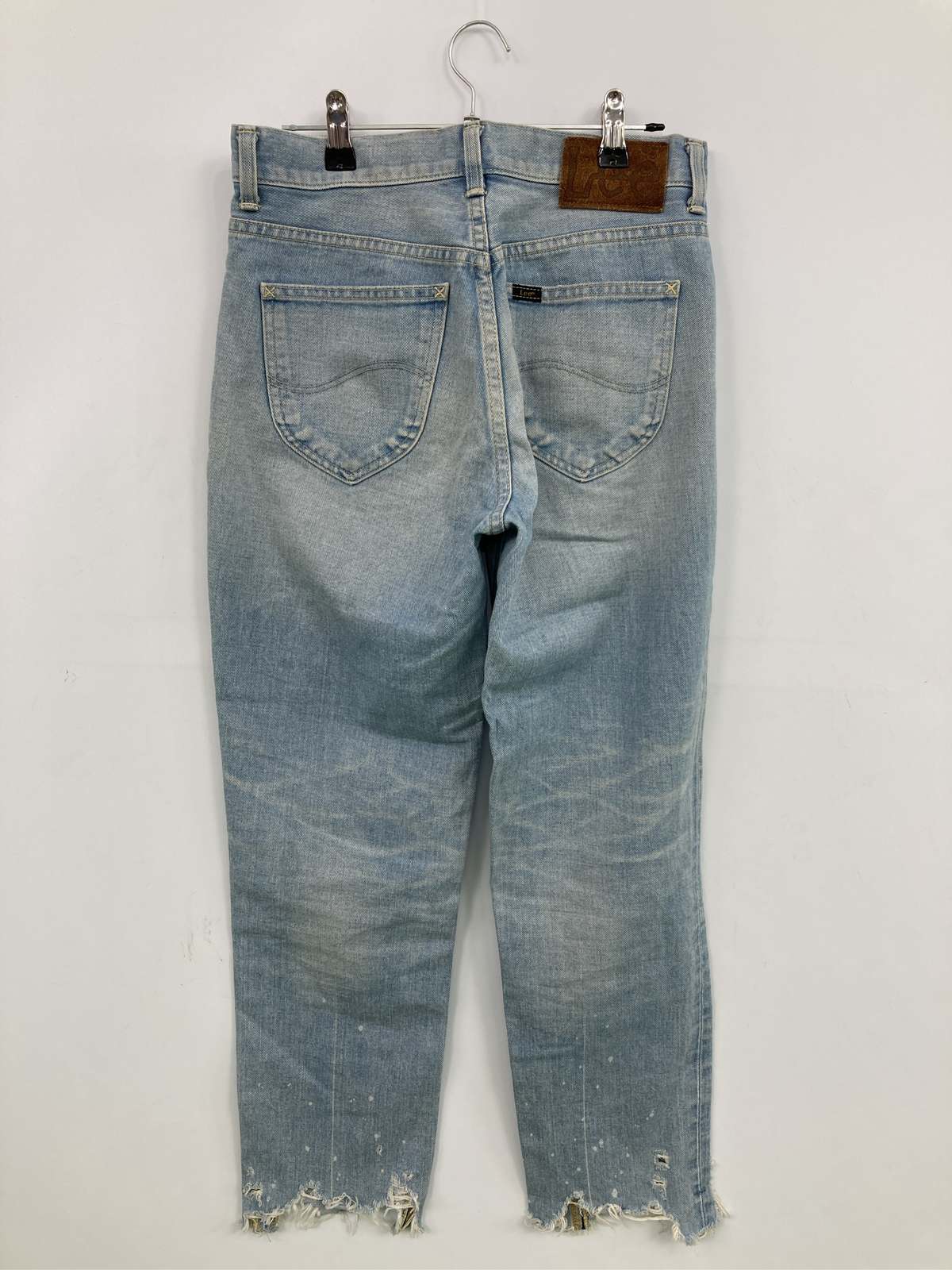 【中古】Lee リー デニムパンツ S スカイブルー レディース