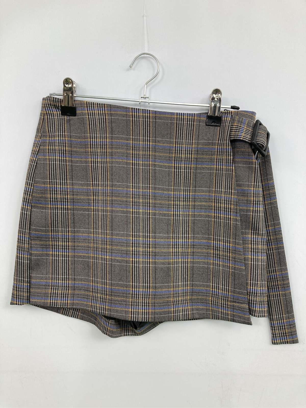 【中古】ENVYM アンビー ショート/ミニスカート F グレー レディース