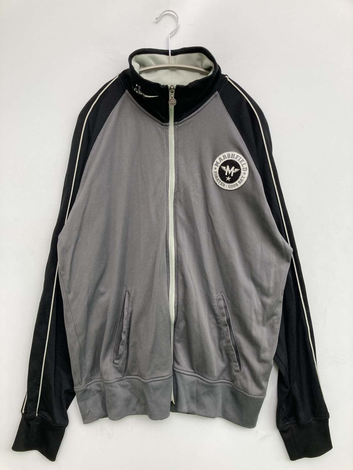 【中古】NIKE ナイキ ジャージ/トラックジャケット XL グレー レディース