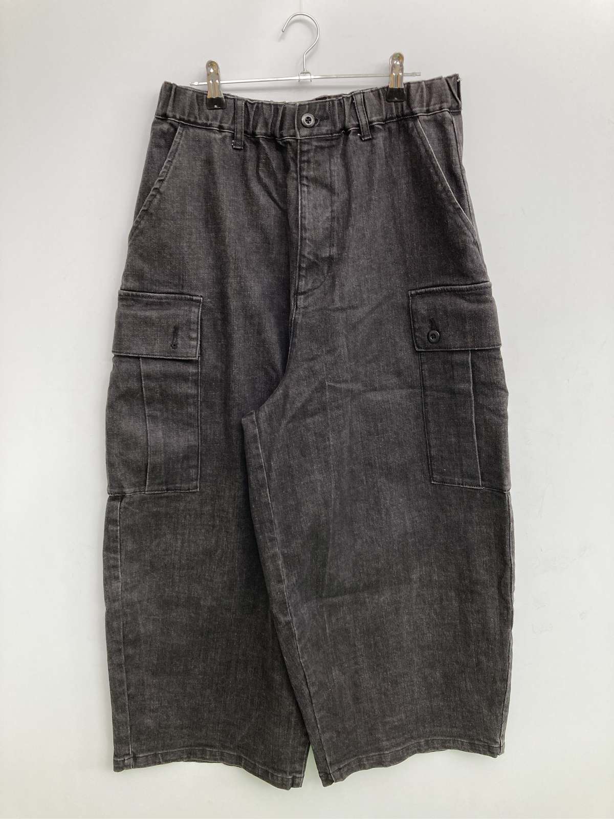 裤子 - 【中古】kutir クティール デニムパンツ M ブラック レディース