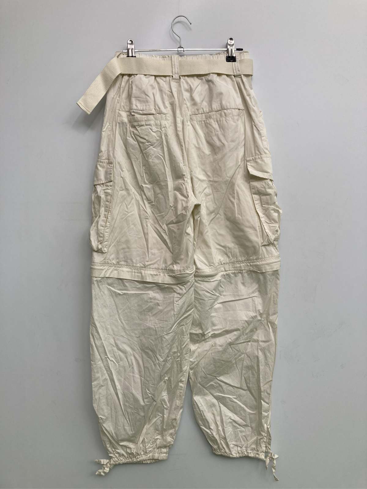 【中古】MOUSSY マウジー カーゴパンツ 1 ホワイト レディース
