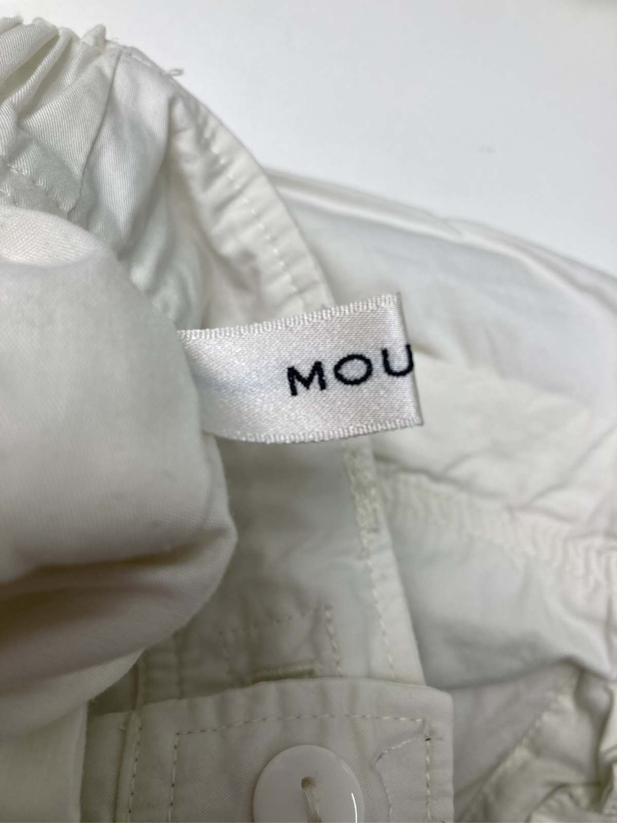 【中古】MOUSSY マウジー カーゴパンツ 1 ホワイト レディース