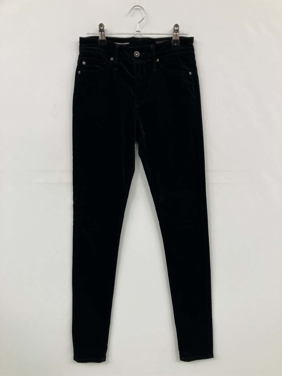 【中古】ADRIANO GOLDSCHMIED アドリアーノゴールドシュミット パンツ 24R ブラッ...