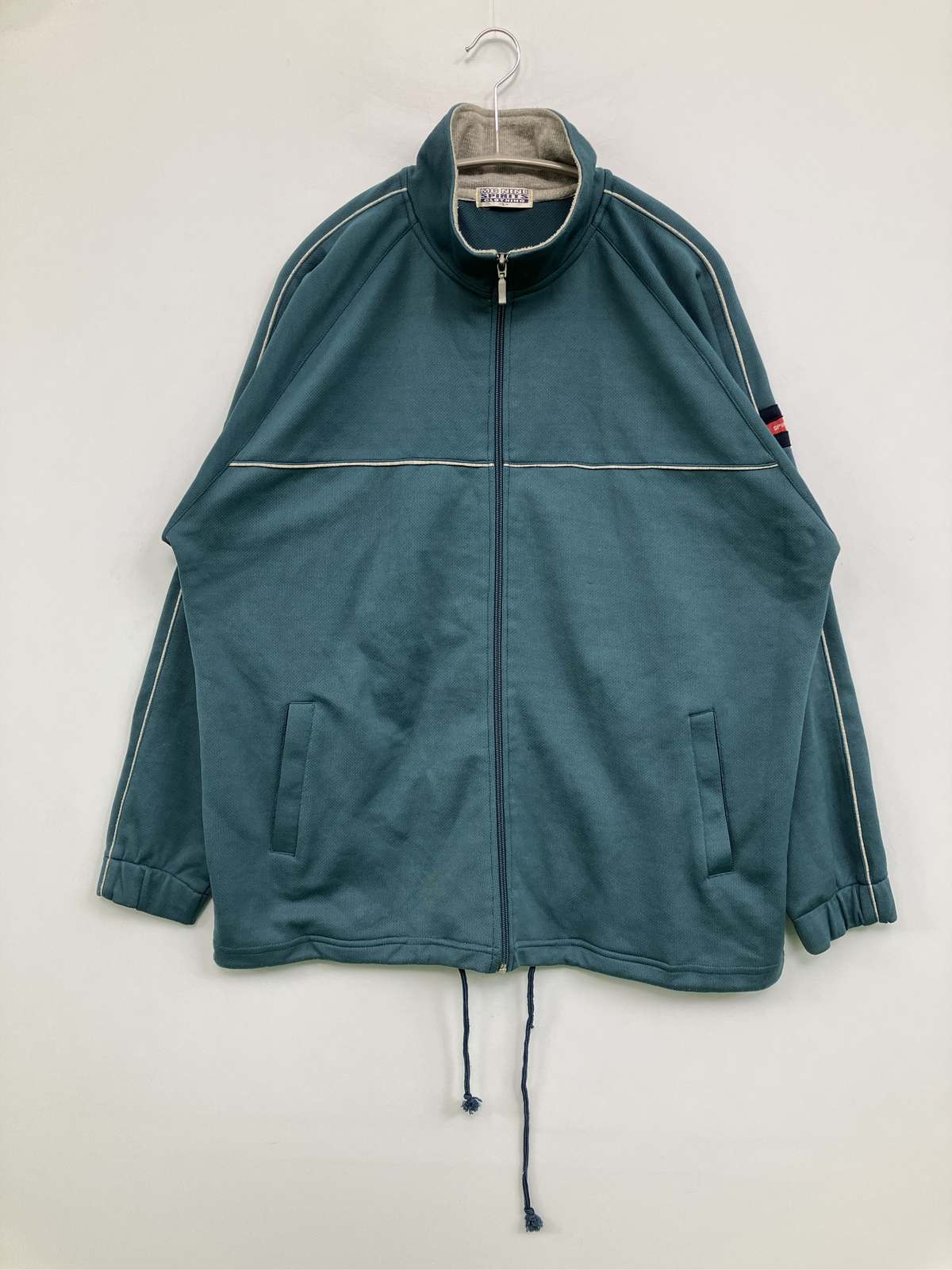 【中古】clothing ジャージ/トラックジャケット L ブルー メンズ