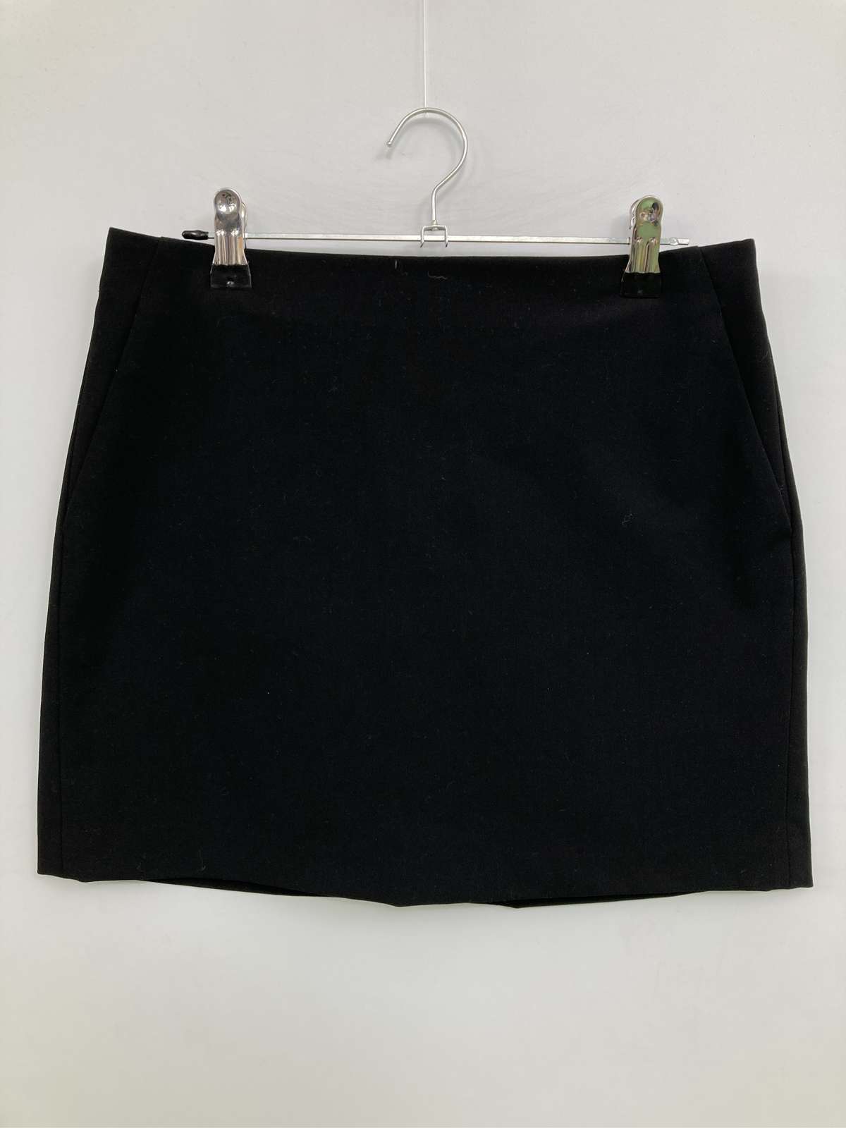【中古】UNIQLO ユニクロ ショート/ミニスカート M ブラック レディース
