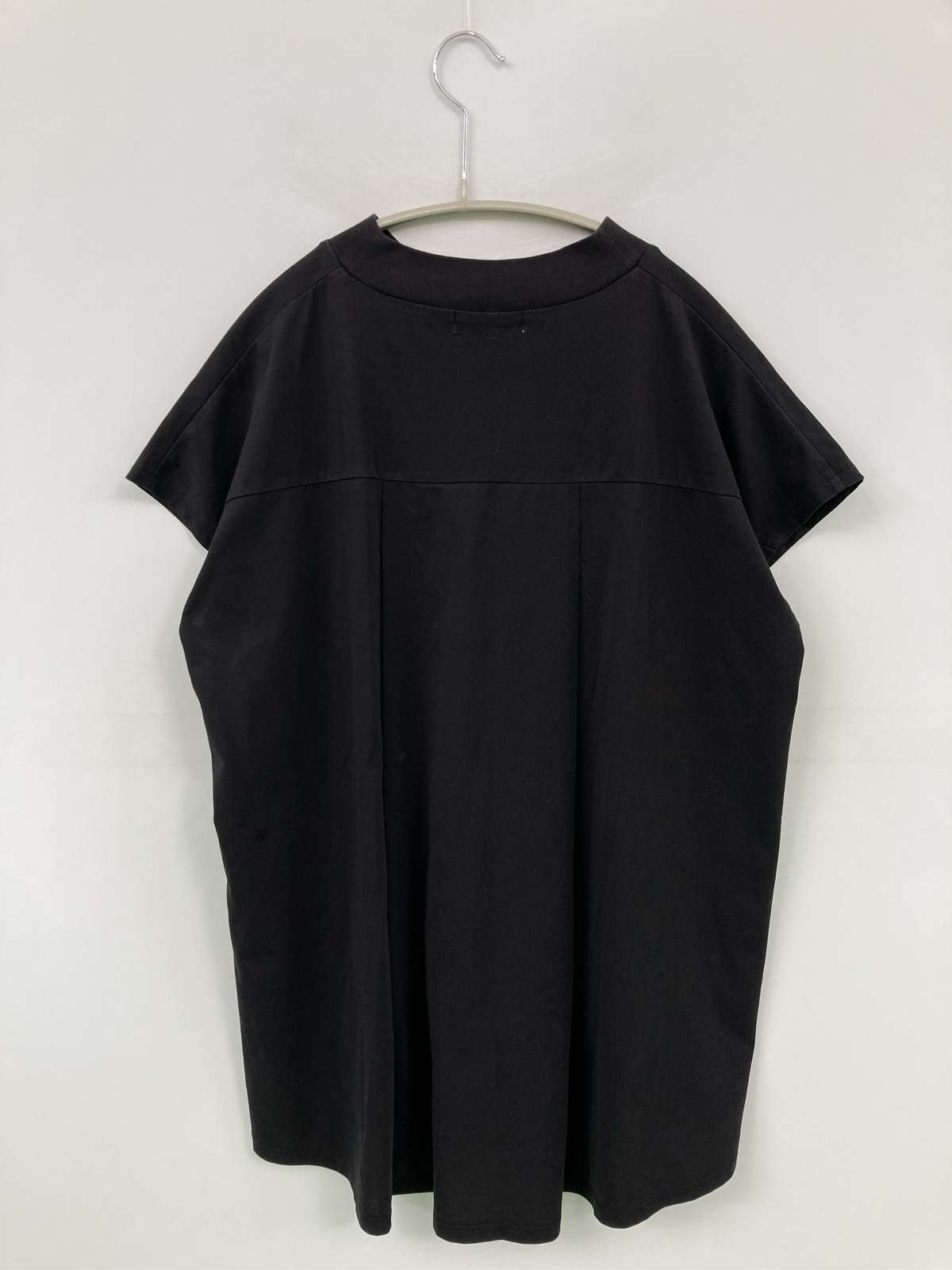 【中古】GLOBAL WORK グローバルワーク Tシャツ/カットソー M ブラック 無地 ミドル丈 半袖 タートルネック/ハイネック レディース digdig-10059618 digdig 楽天市場店 サンプル画像2