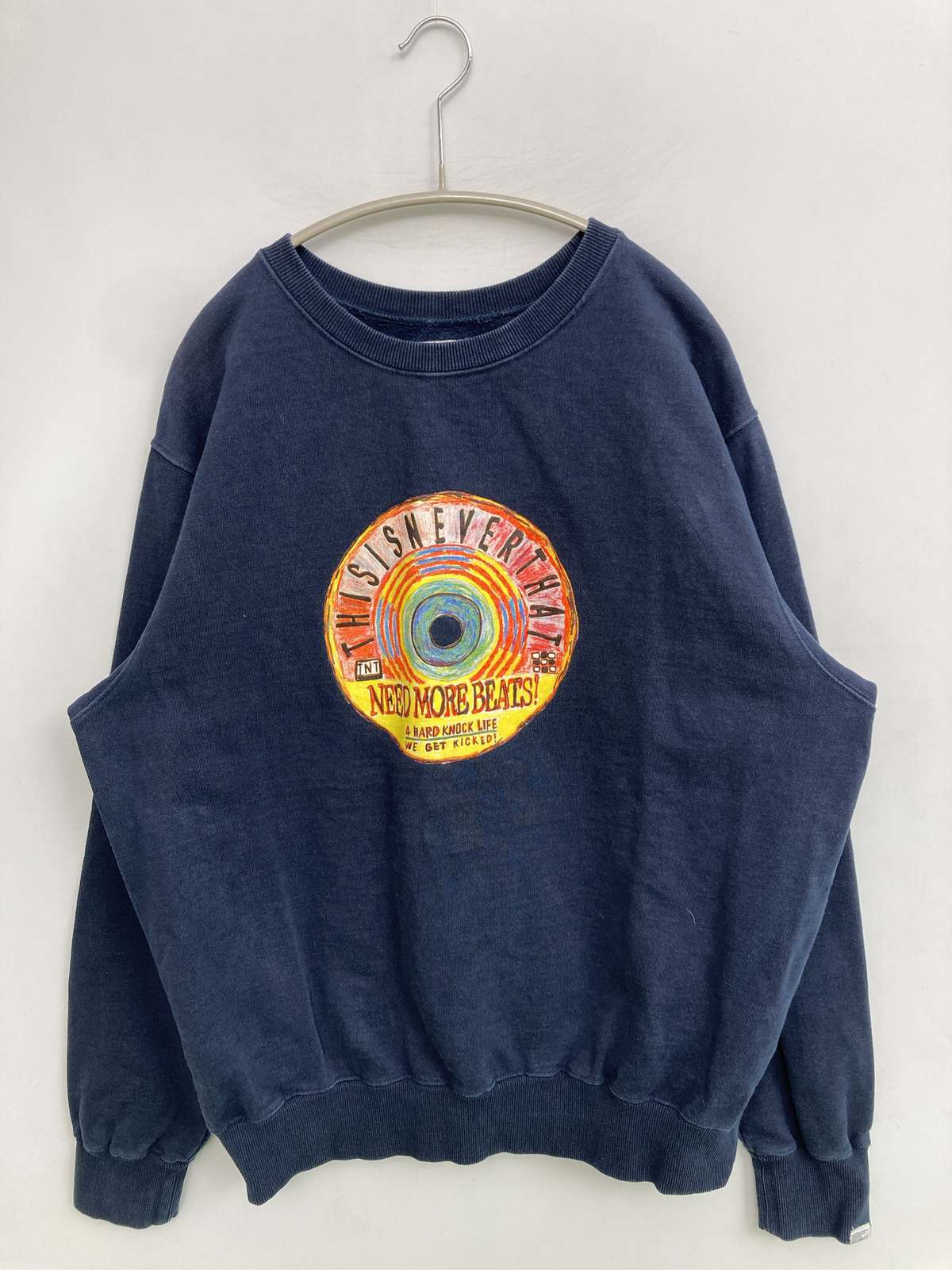 【中古】thisisneverthat ディスイズネバーザット スウェット M ネイビー スウェッ...