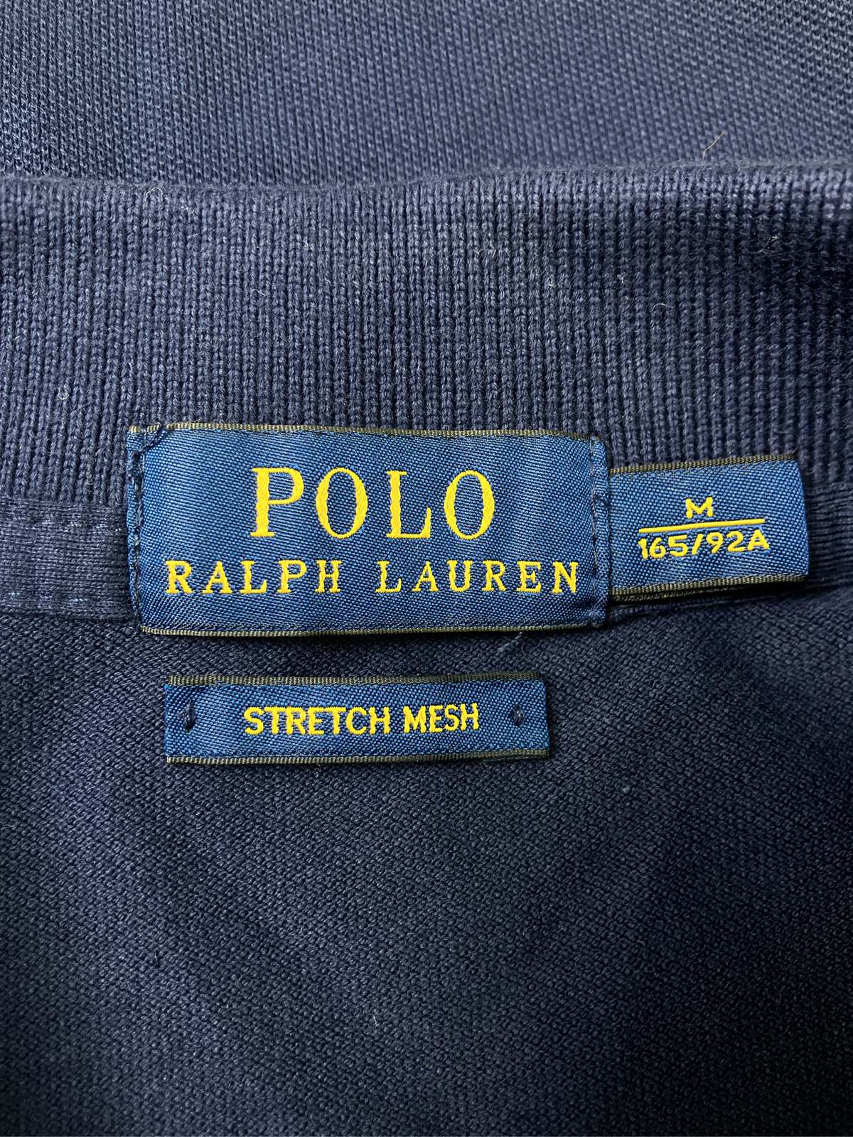 digdig 楽天市場店の【中古】Polo Ralph Lauren ポロラルフローレン ポロシャツ M ネイビー 無地 ワンポイント 半袖 レディース｜アングル3
