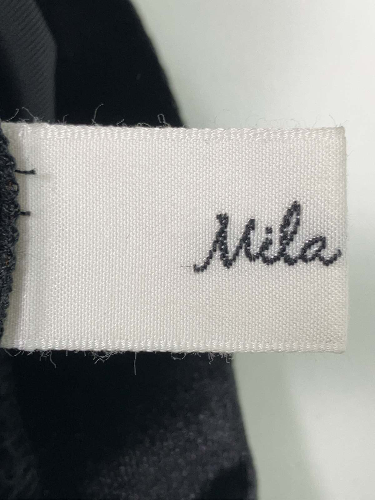 【中古】Mila Owen ミラオーウェン ドレス 00 ブラック 無地 袖なし タイト ロング・マキシ丈 レディース ブランド古着 送料無料 digdig-10087420 digdig 楽天市場店 サンプル画像3