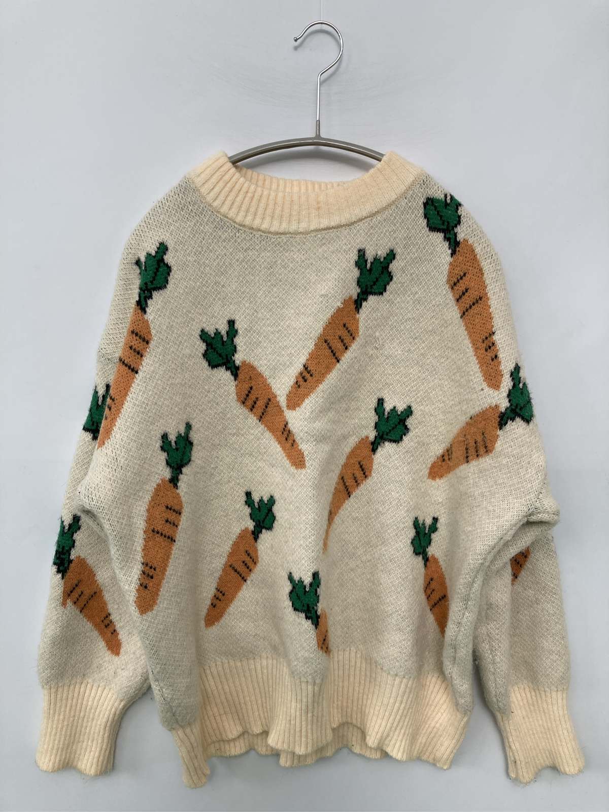 【中古】TS COLECTION ニット/セーター M-L アイボリー ナイロン ニット その他総...