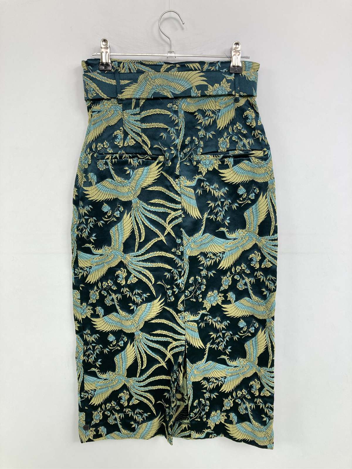 digdig 楽天市場店の【中古】SCOTCH&SODA スコッチアンドソーダ ロングスカート XS グリーン レディース｜アングル2
