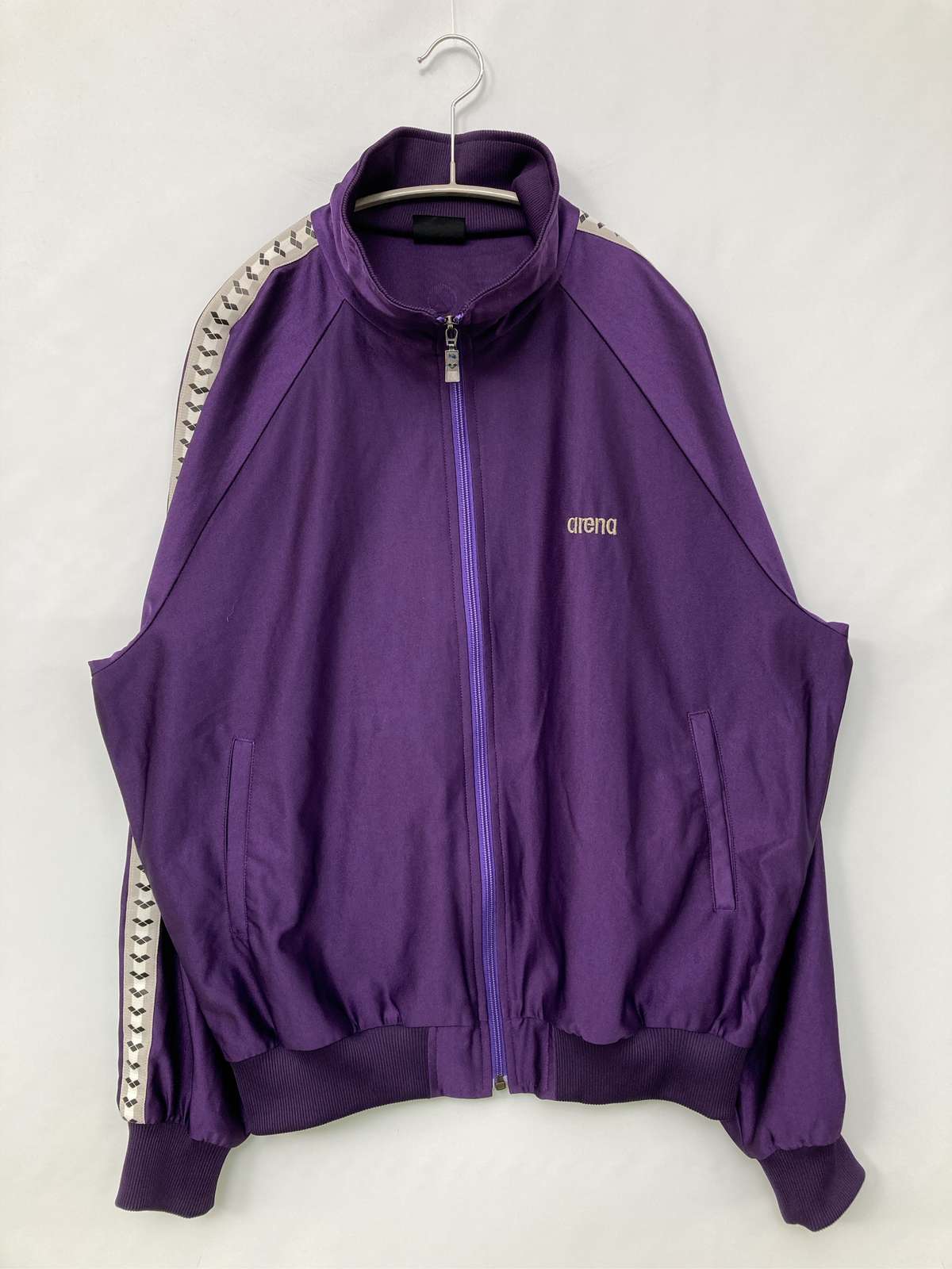 【中古】arena ジャージ/トラックジャケット L パープル メンズ レディース