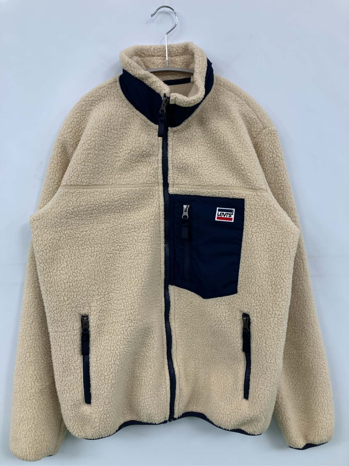 楽天市場】levi's ボアフリースジャケット メンズの通販