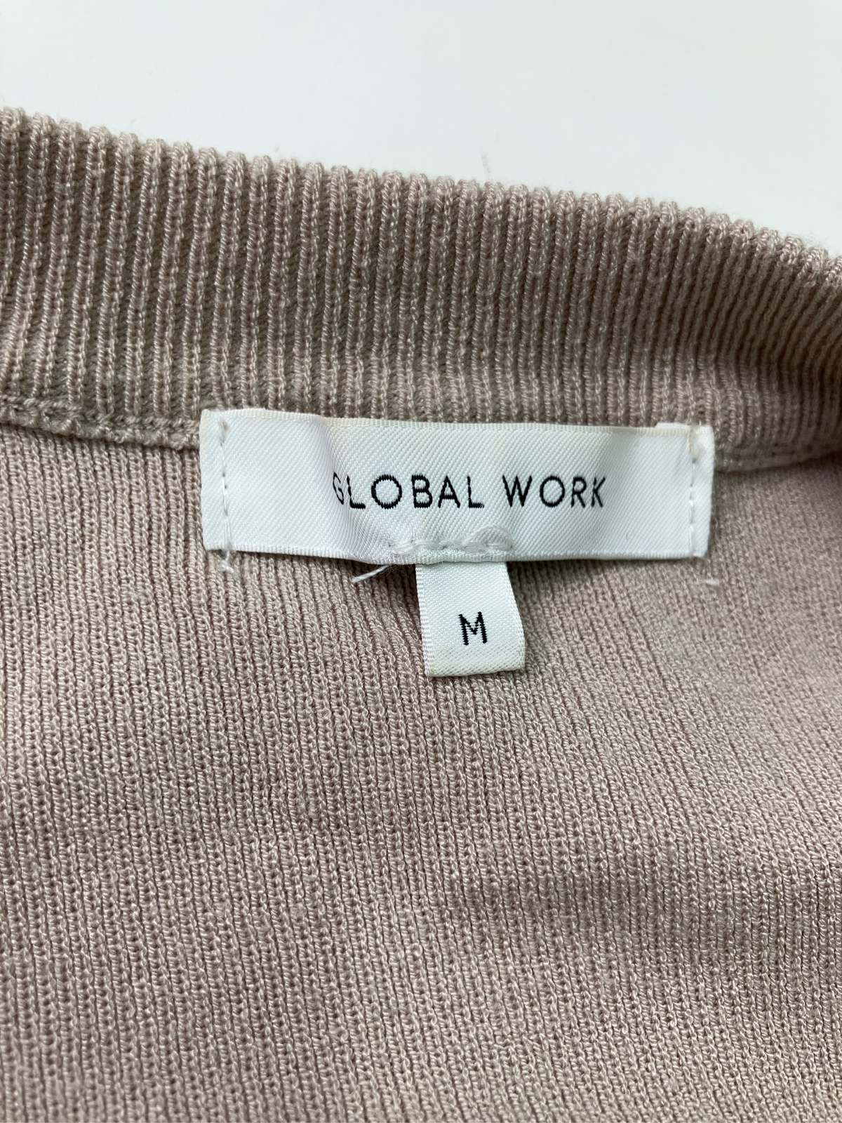 【中古】GLOBAL WORK グローバルワーク カーディガン/ボレロ M グレー 無地 ロング丈 長袖 レディース ブランド古着 digdig-10091333 digdig 楽天市場店 サンプル画像3