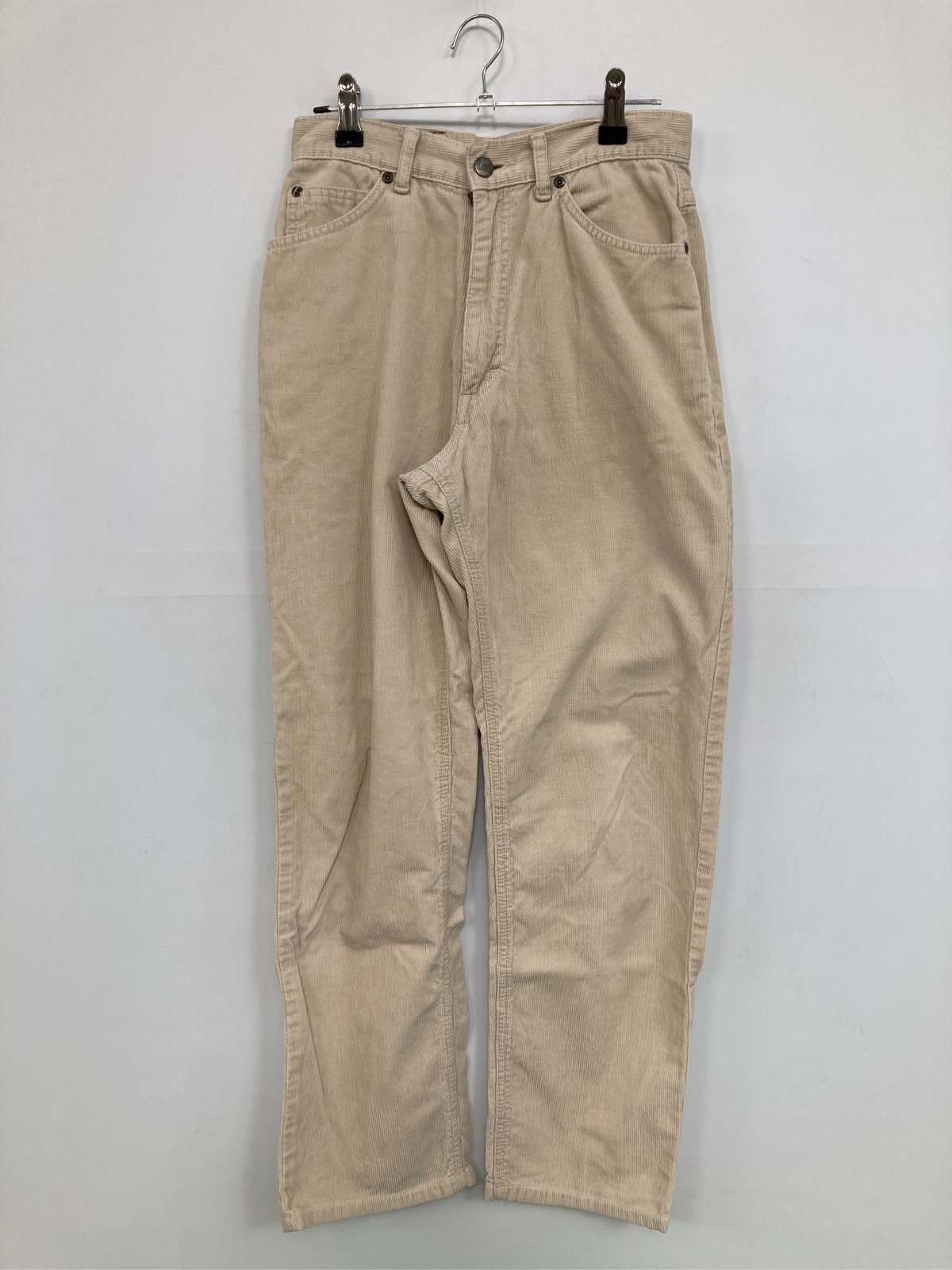 【中古】Lee リー デニムパンツ 31 X 31 ベージュ レディース